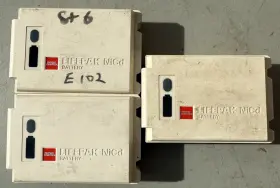 3009376-007 Physio-control Lot Of 3 Authentic Lifepak Ni-cd Battery Parts Only Bad