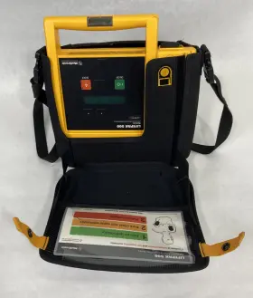 3011790-001569 Physio-control Medtronic Lifepak 500 Aed 001569 With Case No Batt. / Electrodes