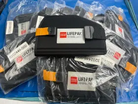 Physio-control 3202446-000 Lot Of 11 New Lifepak 20 Right Side Accessory Pouch