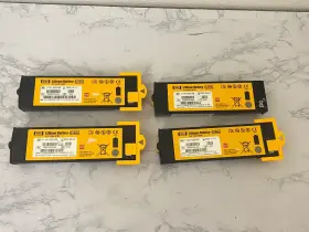 3205379-006 Physio-control Lifepak 1000 Batteries Oem Lot Of 4 Lithium E