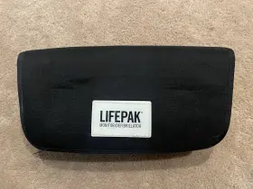 3207827 Physio-control Lifepak 15 Back Pouch - Good Condition