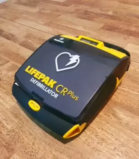 42408636 Physio-control Lifepak Cr Plus- With Pads Aed Fully Functional And Ready. Ok #3