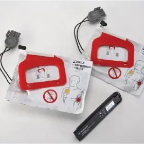 Physio Control 721902514111 Charger Pack Lifepak Cr Plus Charge-pak With 2 Set Ele