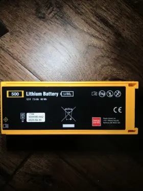 76576 Physio-control Lifepak 500 Replacement Battery Expires 2023 For Parts