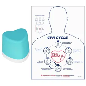 Skillssist Sk106 Cpr Training Model With Compression Feedback Hands Only Trainer Sim