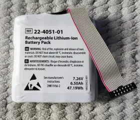 22-4051-01 Smiths Medical Lithium-ion Rechargeable Battery Pack 7.26v 6.50ah
