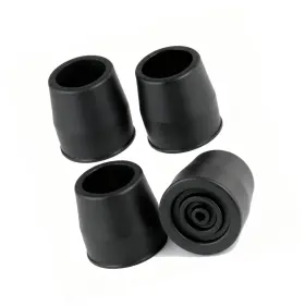 Strendier 313399056666 Rubber 4 Pcs Walker Tips 1 1/8ftft Heavy Duty Replacement For Walkers Co