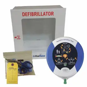 Hs002f Stryker Heartsine Samaritan 450p Semi-auto With Alarmed Cabinet
