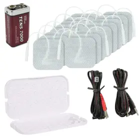 Tens 7000 092237621912 Pads Replacement Battery Kit - Includes 16 Premium Unit