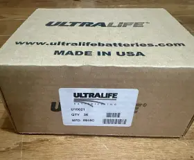 Lm26500 Ultralife U10021 New 3v C Battery 36pc Case Lifepak1000 U10027 S00197