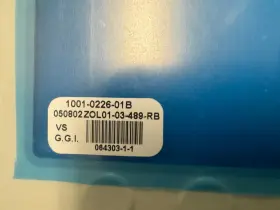 1001-0226-01b Zoll Medical Corporation Front Membrane Keypad Assembly F079 #3