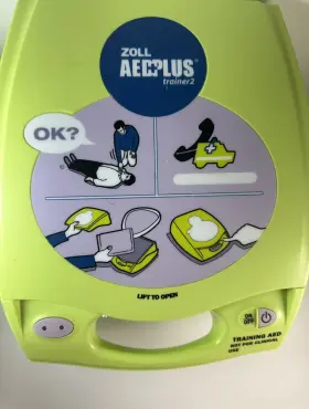 54354 Zoll Aed Plus Trainer 2 Simulation Device For Training Purposes Working Well