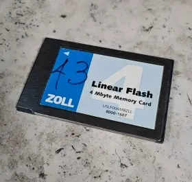 8000-1607 Zoll E-series Pcmcia Strata Flash 4 Mbyte Memory Card - 5 Available
