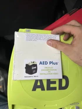Zoll 800000400001 Aed Plus Semi-automatic Defibrillator