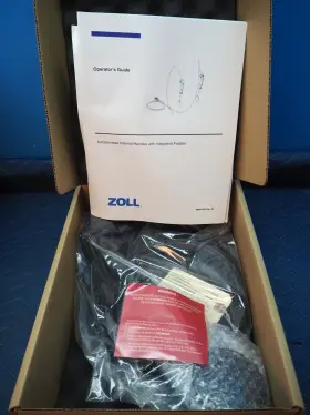 8011-0139 Zoll Autoclavable Internal Handles With Integrated Paddles New In Box