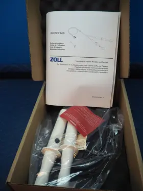 8011-0501 Zoll Autoclavable Handle Internal Handles With Switch New In Box