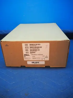 8011-0503 Zoll External Hard Paddles Steam Autoclavable For M Series New In Box #2