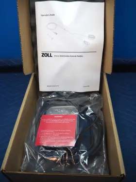 8011-0503 Zoll External Hard Paddles Steam Autoclavable For M Series New In Box