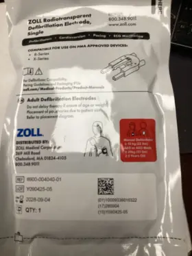 Zoll 8900-004041-01 Aed Plus Oem Pad - New Expires 2028 # 5d20