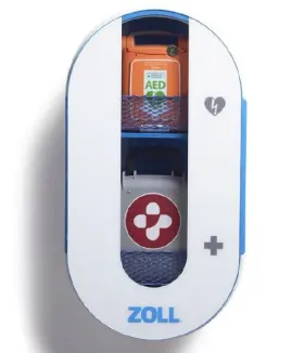 Zoll 8911-005050 Resqsystem Dual Wall Cabinet For Aed And Mobilize Trauma Kit