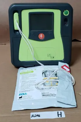 9305-0871-01 Zoll Aed Pro Defibrillator With Case Rev 4 Needs Battery N296 H