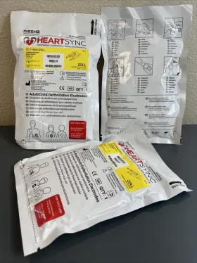 T100ac-zoll Zoll Heartsync Radiotranslucent Defibrillation Electrode Pads #2