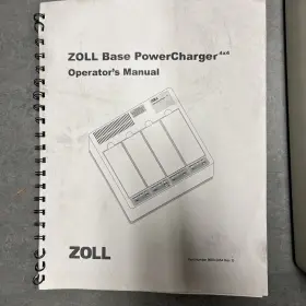 Zoll Zol4x4 Base Power Charger 4x4 Battery #2