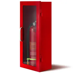 Zonon Jax-240823-a 1 Pcs 10lb Fire Extinguisher Cabinet Wall And Surface Mount 24-3/4 H X 10