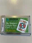 400070-007 Ositech King Of Hearts 56K Modem + Cellular Data Card For Zoll, Etc.. Fixed Price $180.00.