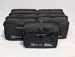 (7) Zoll Xtreme Pack Spare Battery Storage Cases W/ Patient Cables, Cords. Fixed Price $189.99.