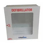 First Voice TSGEN-1 Defibrillator Storage Cabinet, White. Fixed Price $229.99.