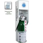 Allied Healthcare Wall Mount Emergency Oxygen Cabinet With Alarm. Fixed Price $485.80.