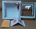 Zoll Aed External Emergency Storage Cabinet 8000-0814 ! R709 J. Fixed Price $65.00.