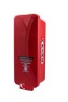 Red Surface-mounted Fire Extinguisher Cabinet With Pull-cover For 10 Lb. .... Fixed Price $128.92.