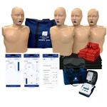 Series 2000 Adult Cpr Manikin 4-PACK W. Advanced Feedback, Aed Ultratrainers. Fixed Price $1510.95.