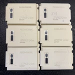 6-PACK Physio Control Lifepak 12 Li-ion Battery With Fuel Gauge As Is. Fixed Price $99.99.