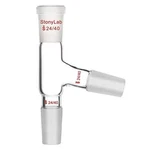 Stonylab 3 Way Distilling Adapter With 24/40 Joints Distillation Apparatus. Fixed Price $42.37.