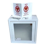 Arky 60.122 Case Indoor Aed Cabinet White With Acoustic Alarm 8" X 15". Fixed Price $65.00.