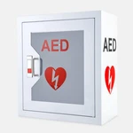 Aed Defibrillator Wall Mount Storage Cabinet, Cmxikj Stainless Steel Cabi.... Fixed Price $150.73.