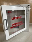 Lifepak Aed Cabinet With Alarm And Keys. Fixed Price $199.00.