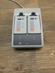 Physio-control Lifepak 15 Redi-charge Battery Charger 2 Batteries-biomed Tesed. Fixed Price $951.00.