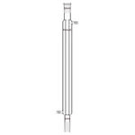 Stonylab Liebig Condenser, Borosilicate Glass With 24/40 Joi.... Fixed Price $83.28.