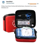 Philips Heartstart Onsite Aed Defibrillator, Standard Carry Case, M5066A-C01. Fixed Price $860.00.