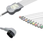10-LEAD Ecg Cable For Zoll E/m Series Snap Aha EC-10038RS-A. Fixed Price $216.00.