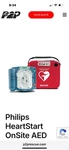 Philips M5066A Heartstart Onsite Aed Defibrillator With Battery & Adult Pads. Fixed Price $900.00.