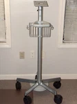 Gcx Polymount Roll Stand Kit W/ Tilt/swivel Mounting Plate, Handle, Basket. Fixed Price $165.00.