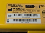 Defibtech Aed DBP-2013 Dcf Defibrillator Battery Expire Date Jan 2027. Fixed Price $100.00.