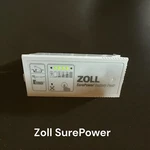 Zoll R/e Series Surepower Rechargeable Li-ion Battery Pre Owen , Tested. Fixed Price $349.00.