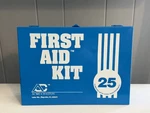 Vintage Acme Chaston 25 Industrial Metal Wall Mount First Aid Kit Box Fast Ship. Fixed Price $44.95.