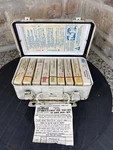 Vintage 1970S Metal Acme Cotton Products Co. Unit First Aid Kit Box #10 Pac 5004. Fixed Price $39.99.